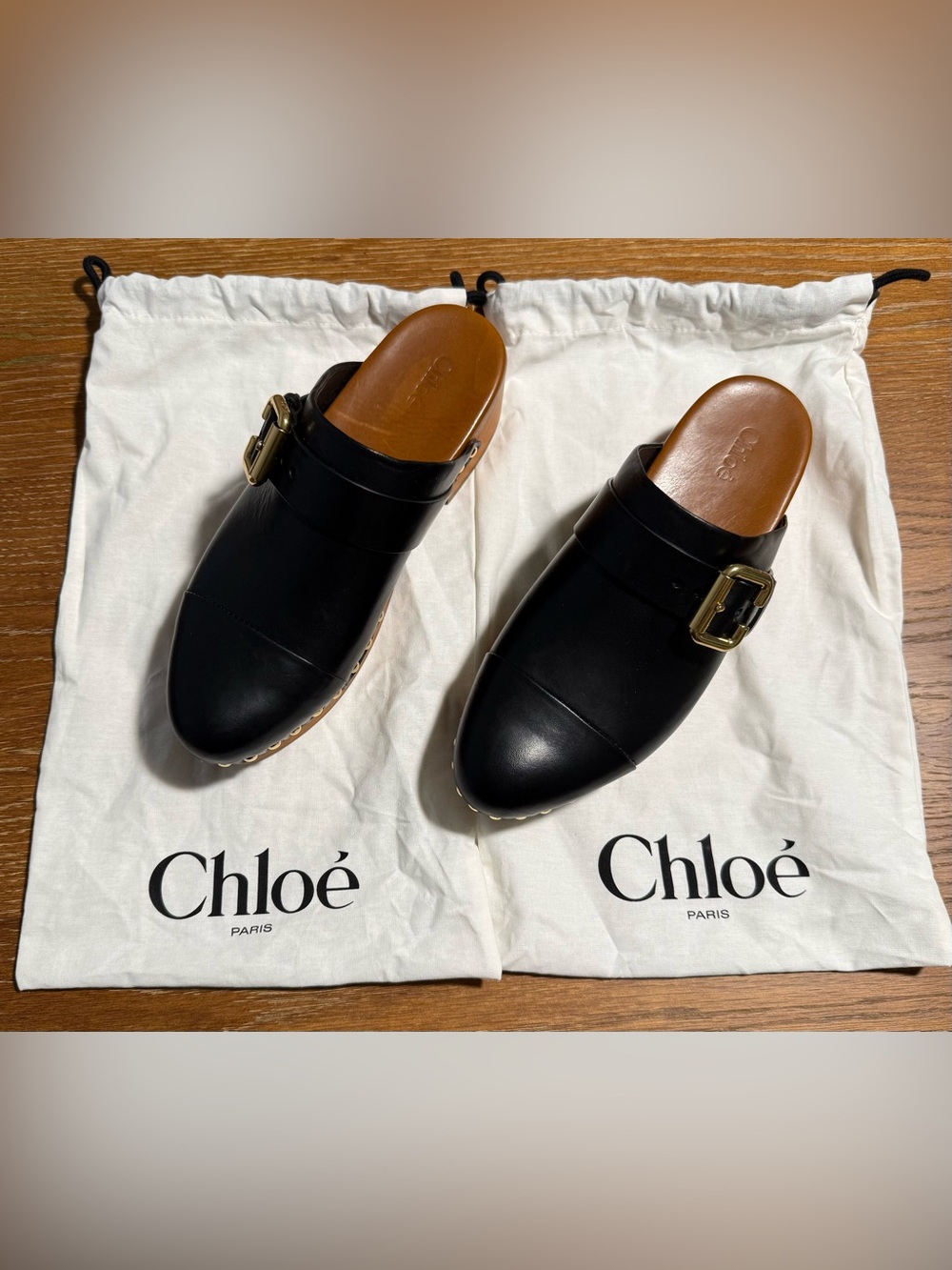 Chloé Women's Jeannette Clogs NWT - Picture 10 of 13